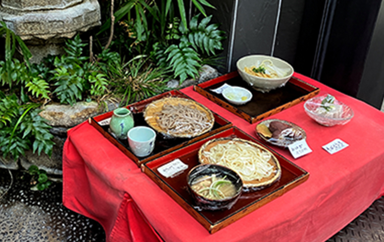 蕎麦屋に特化した食材ラインナップ